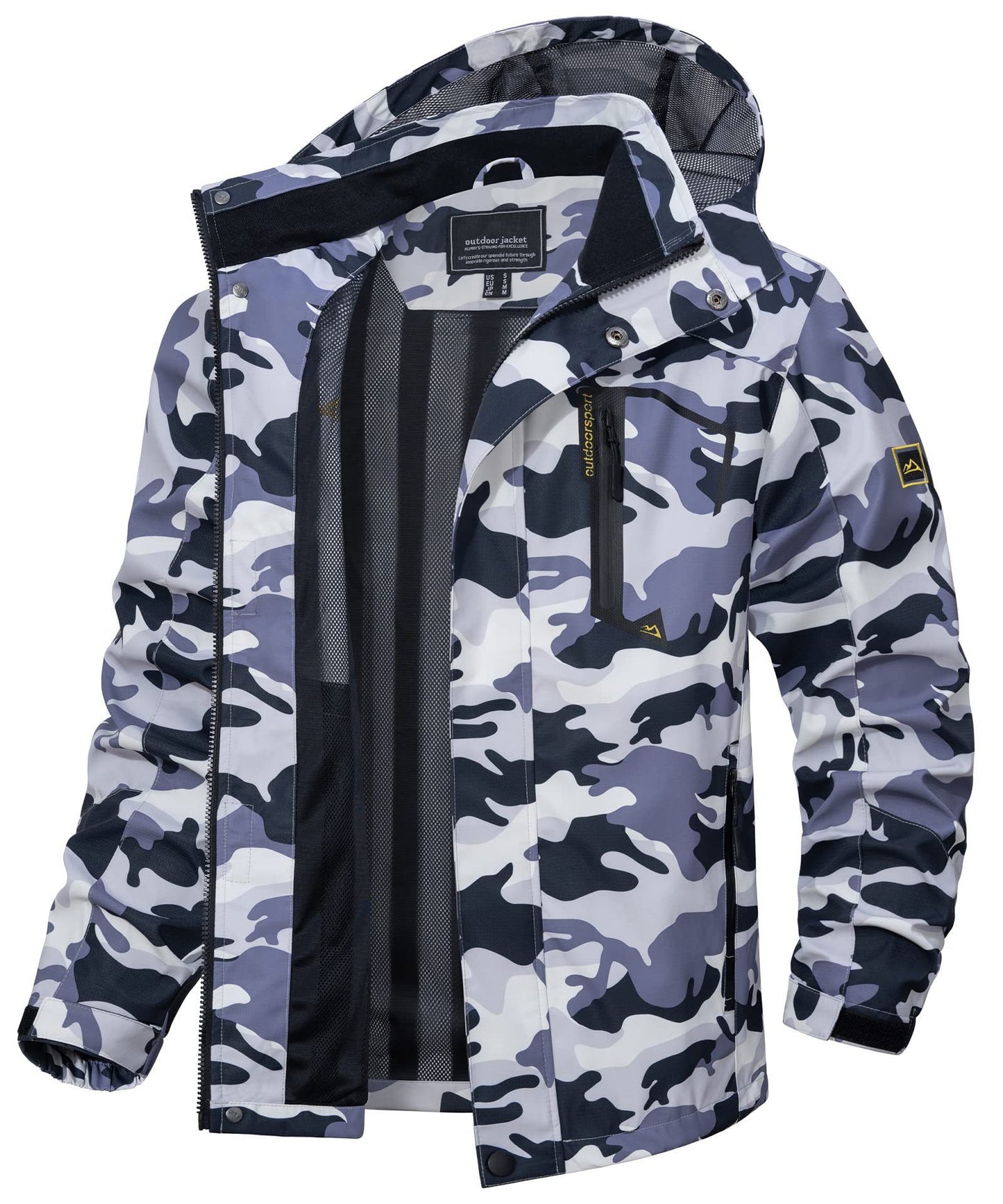 New Casual Fall Men's Long Sleeve Hooded Jacket Coat - ARCHSHOPE