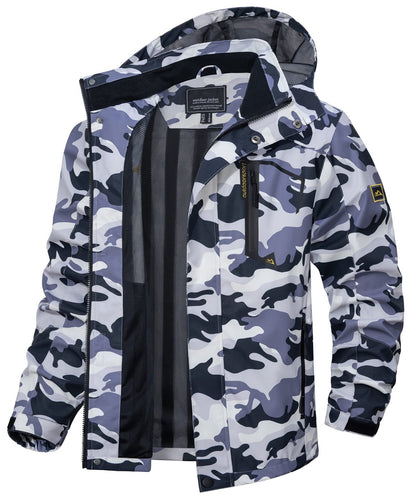 New Casual Fall Men's Long Sleeve Hooded Jacket Coat - ARCHSHOPE