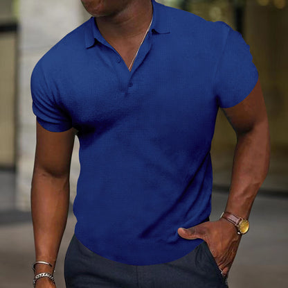 Sports Fitness T-shirt Summer Slim Fit Multi-color Short Sleeve Men's Casual - ARCHSHOPE