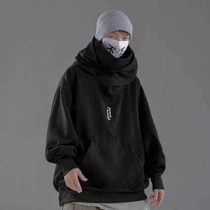 Spring Fish Head Hat Loose Hip-hop Trendy Brand Hooded Pullover Jacket - ARCHSHOPE