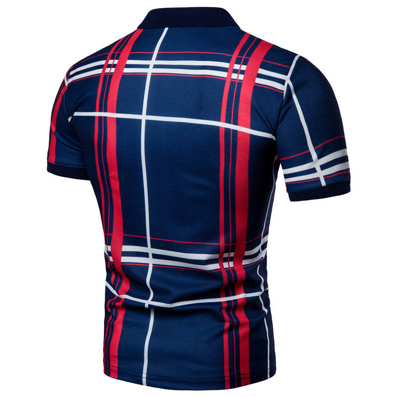Mens Polo Shirt Summer Fashion Classic Casual Top - ARCHSHOPE