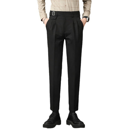 Autumn Men's Suit Pants Slim Fit
