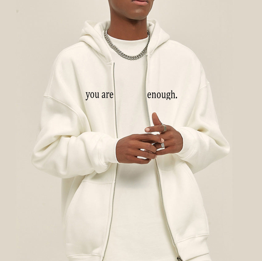 Hoodies Plus Size Sweatshirt Casual Drawstring Zipper Clothes - ARCHSHOPE