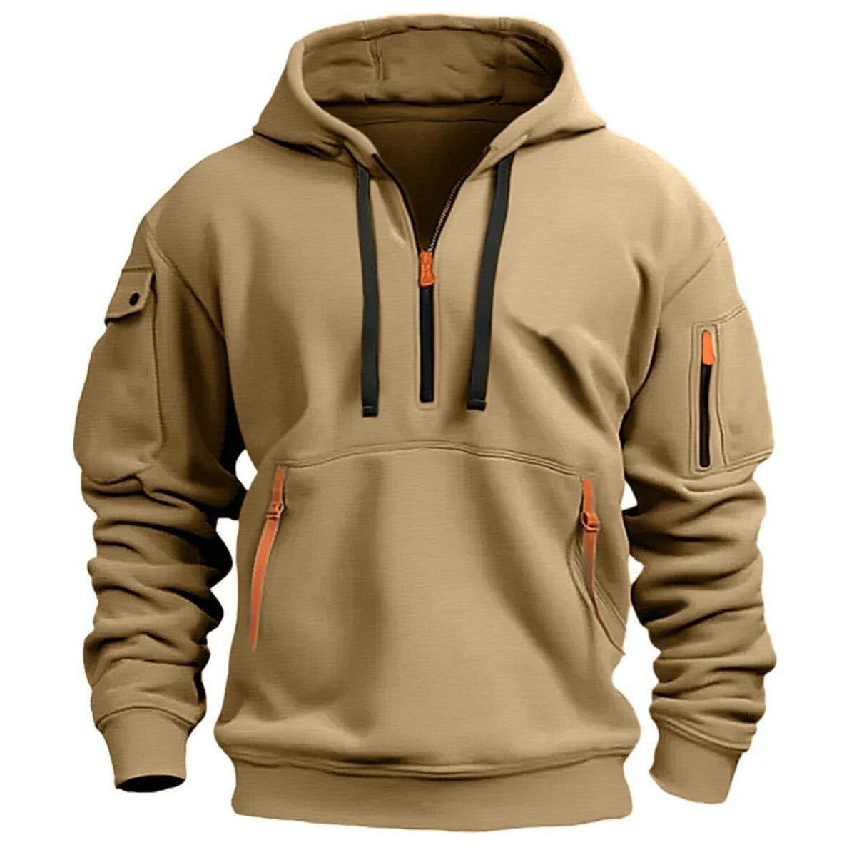 Dropped Shoulder Hooded Sweatshirt Men's Women's Plus Size Loose Pullover Fashion Sweatshirt - ARCHSHOPE