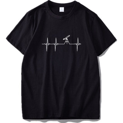 T Shirts Cartoon Solid Mens Slim Shirt - ARCHSHOPE