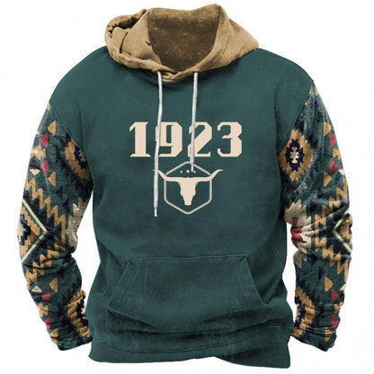 Fashion Trendy Printed Hoodie Men - ARCHSHOPE
