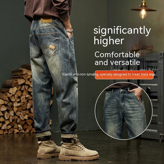 Men's Loose Straight Cargo Pants