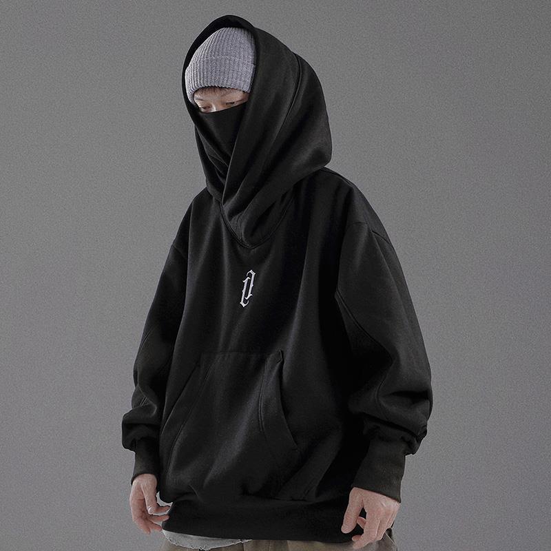 Spring Fish Head Hat Loose Hip-hop Trendy Brand Hooded Pullover Jacket - ARCHSHOPE