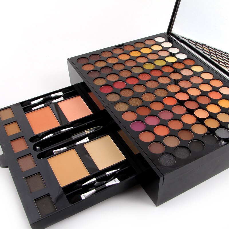 180 Colors Eyes Shadow Blush Set Personalized Piano-shaped Makeup Palette Box - ARCHSHOPE