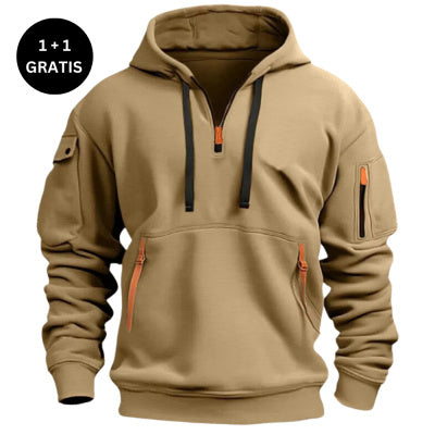 Dropped Shoulder Hooded Sweatshirt Men's Women's Plus Size Loose Pullover Fashion Sweatshirt - ARCHSHOPE