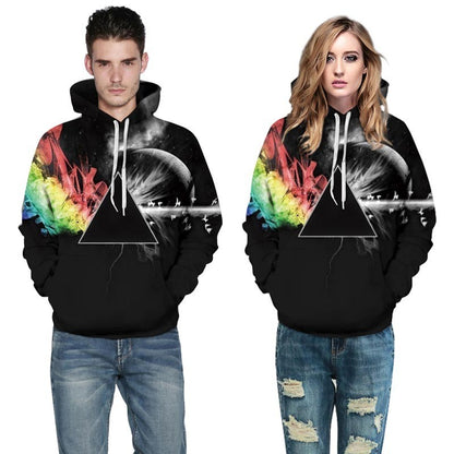 Sun Refraction 3D Printed Hoodies - ARCHSHOPE
