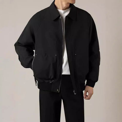 Loose Short Lapels Jacket Men - ARCHSHOPE