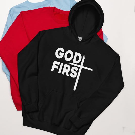 Christian God First Unisex Hoodie - ARCHSHOPE
