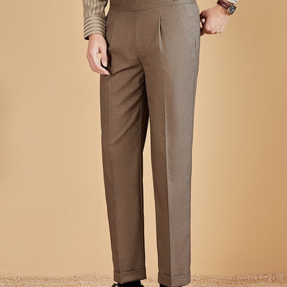 Men's Casual Straight-leg Suit Pants