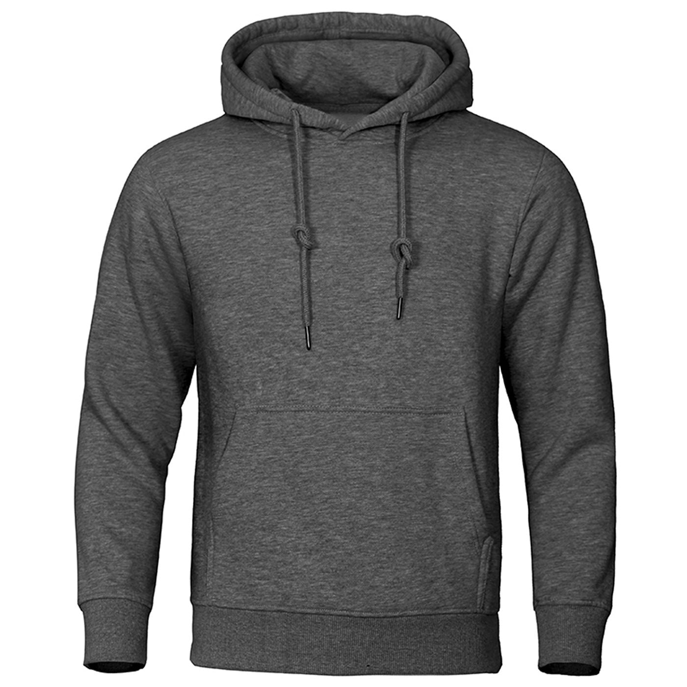 Solid Color Pullover Sweatshirt Spring Fashion Fleece Unisex Hoodie - ARCHSHOPE