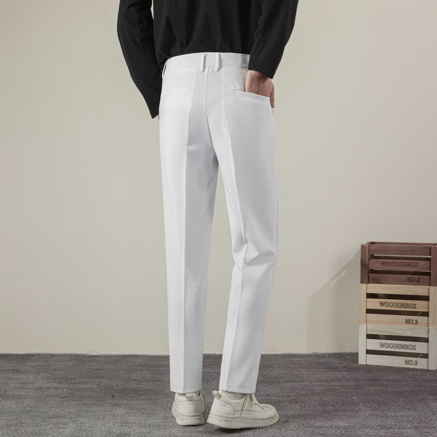 Men's Casual Suit Pants Men's Straight
