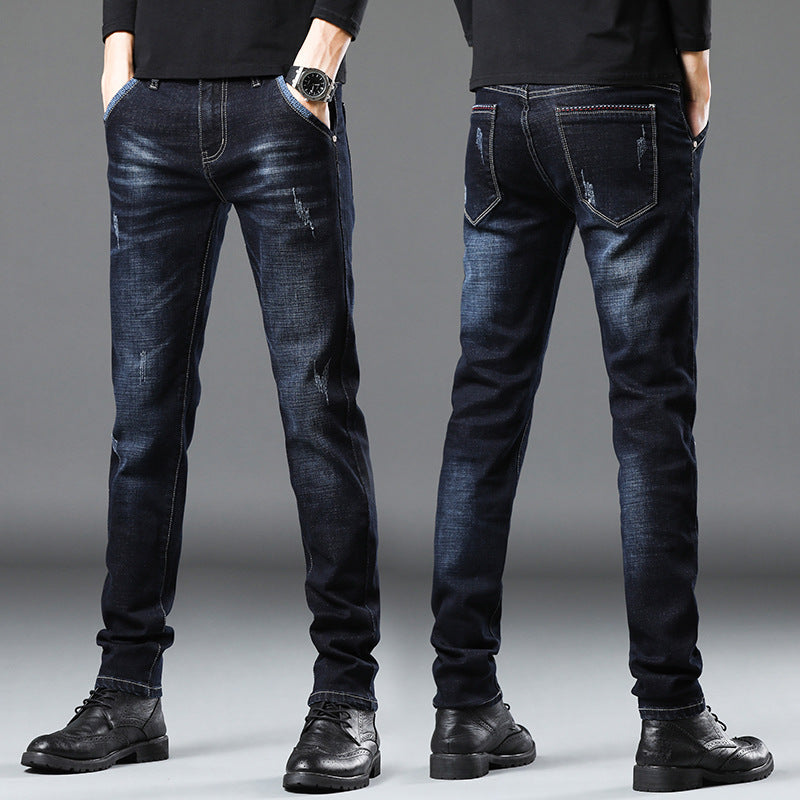 Leggings amples pour hommes, élastiques, décontractés, en peluche