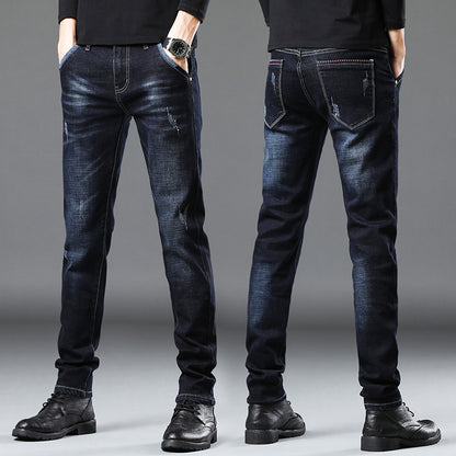 Leggings amples pour hommes, élastiques, décontractés, en peluche