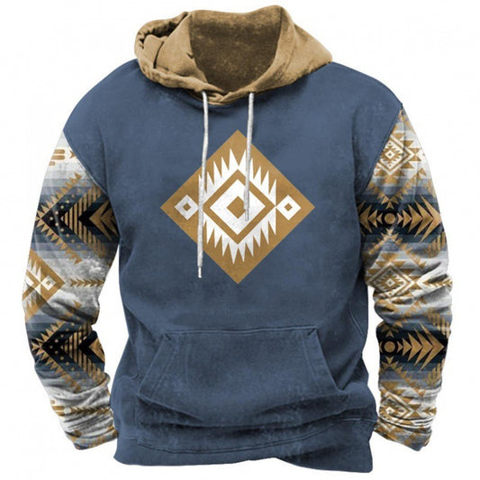 Fashion Trendy Printed Hoodie Men - ARCHSHOPE