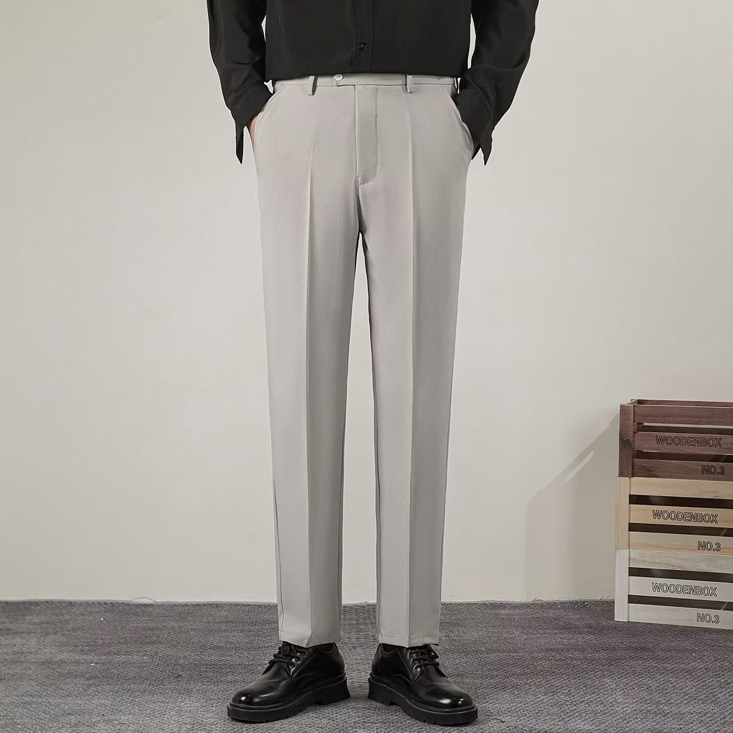 Men's Casual Suit Pants Men's Straight