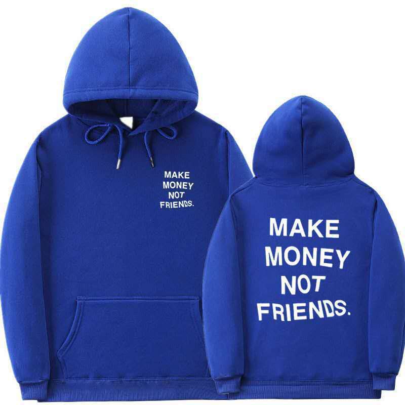 Letter printed Hoodie men's and women's fleece hoodies - ARCHSHOPE