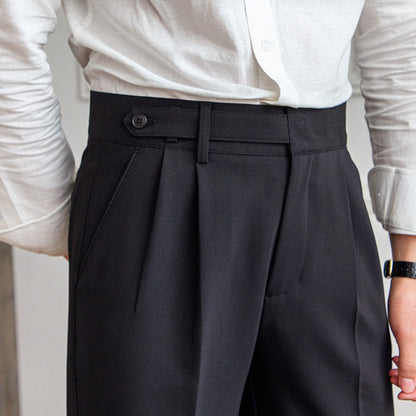 Retro Designer Niche Trendy Suit Pants