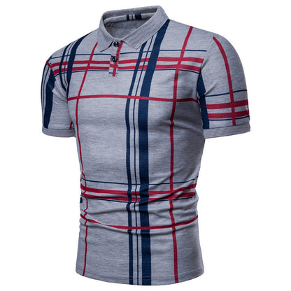 Mens Polo Shirt Summer Fashion Classic Casual Top - ARCHSHOPE