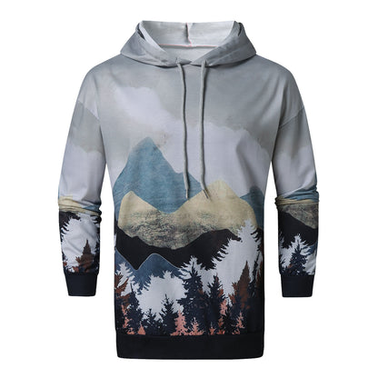 Printed Super Flexible Hoodie Casual Hoodie - ARCHSHOPE