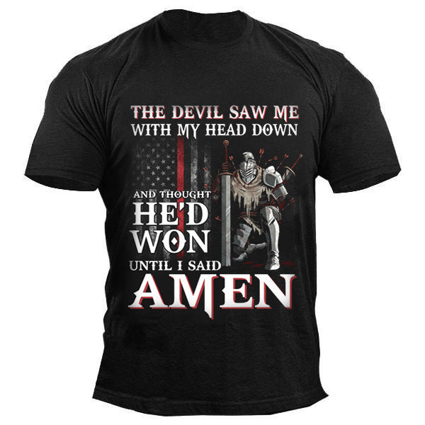 Solid Sports T Shirt For Men - ARCHSHOPE