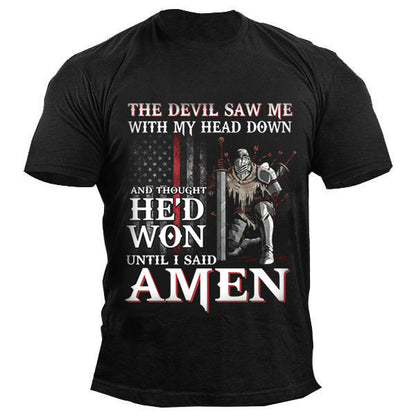 Solid Sports T Shirt For Men - ARCHSHOPE