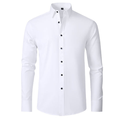 Full Elastic Force Shirt Men
