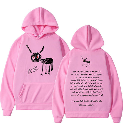 Rapper Drake For All The Dogs Letter Hoodie - ARCHSHOPE