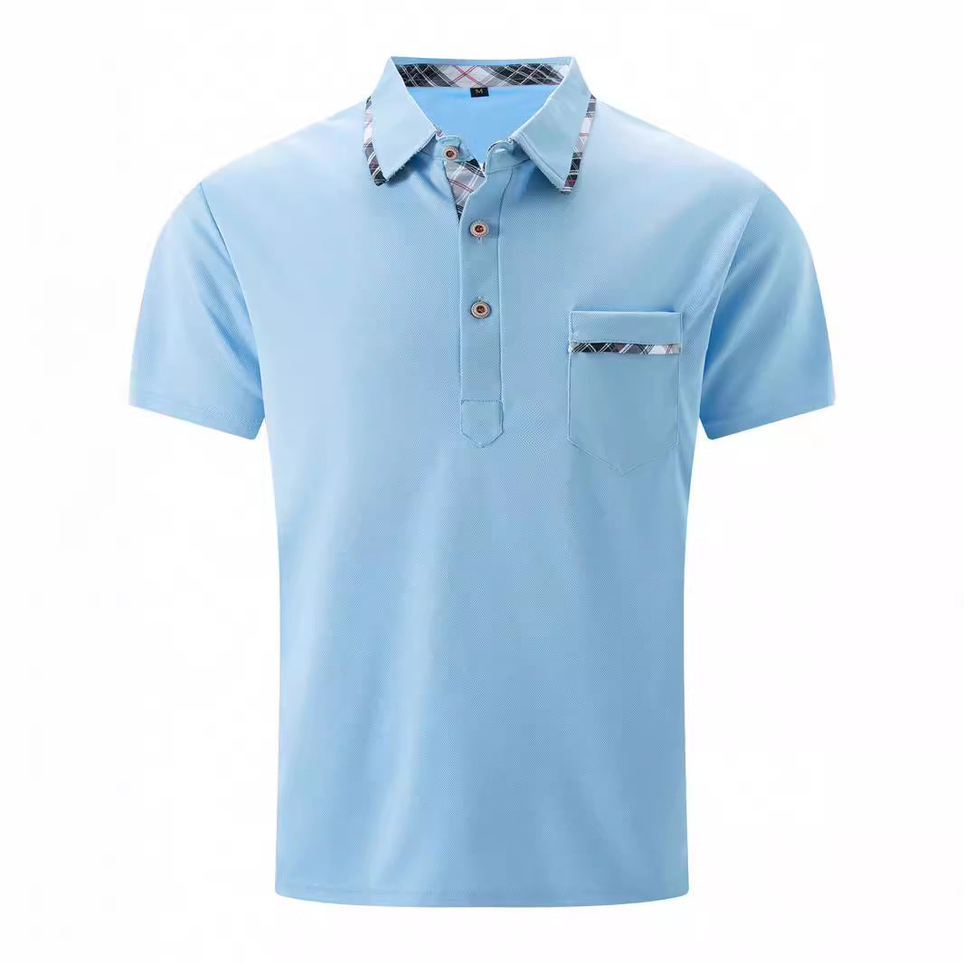 European And American Lapel T-shirt Polo Shirt - ARCHSHOPE