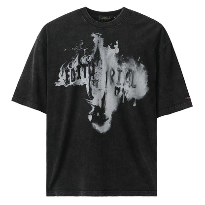 American Fashion Brand Washed And Worn Short Sleeve - ARCHSHOPE