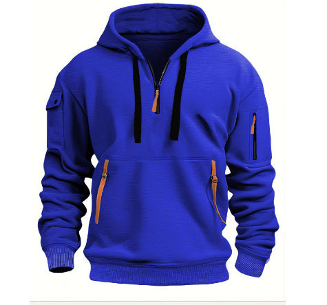 Dropped Shoulder Hooded Sweatshirt Men's Women's Plus Size Loose Pullover Fashion Sweatshirt - ARCHSHOPE