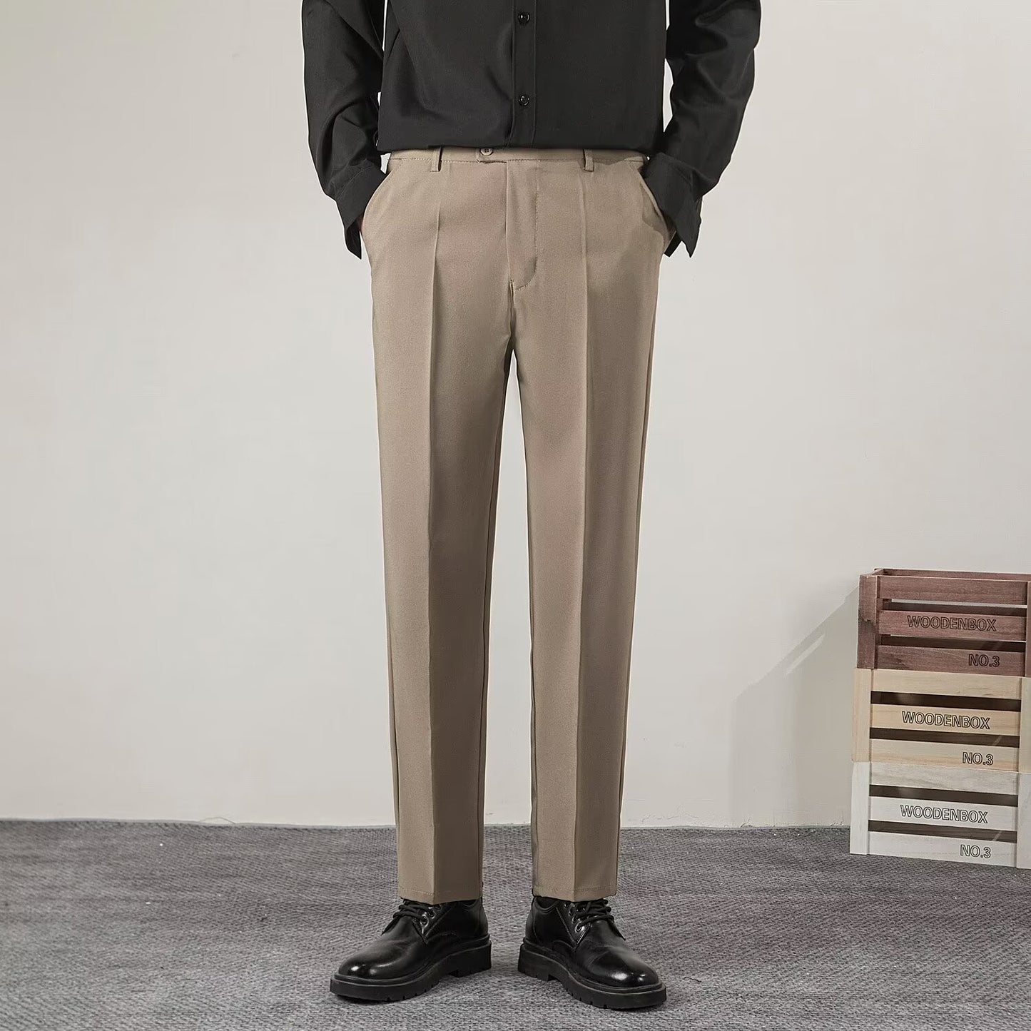 Men's Casual Suit Pants Men's Straight