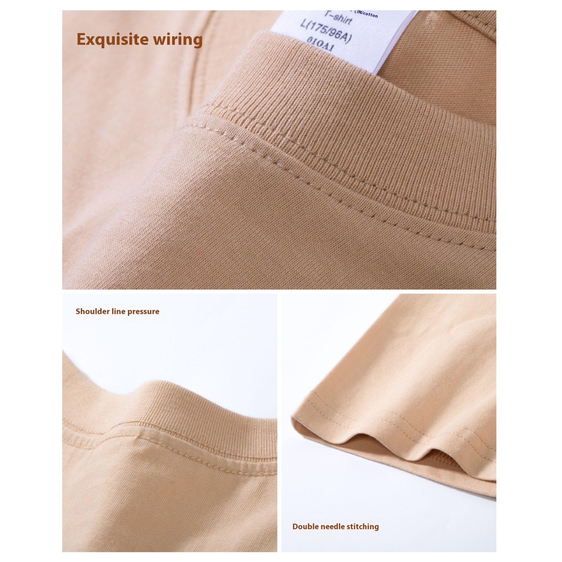 All-matching Round Neck Short Sleeves Loose - ARCHSHOPE