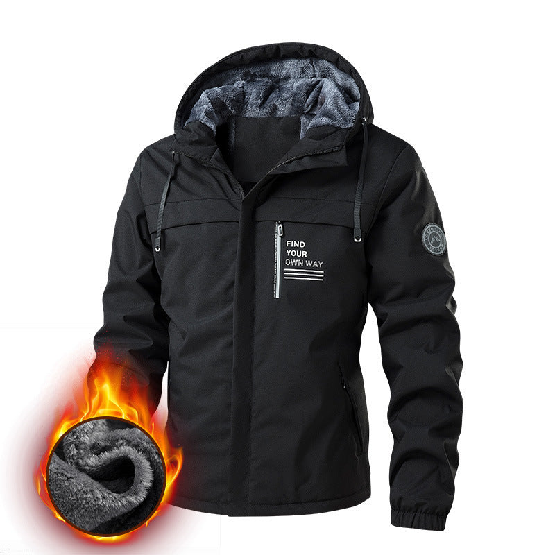 Men's Outdoor Jacket Thick Jacket Coat - ARCHSHOPE