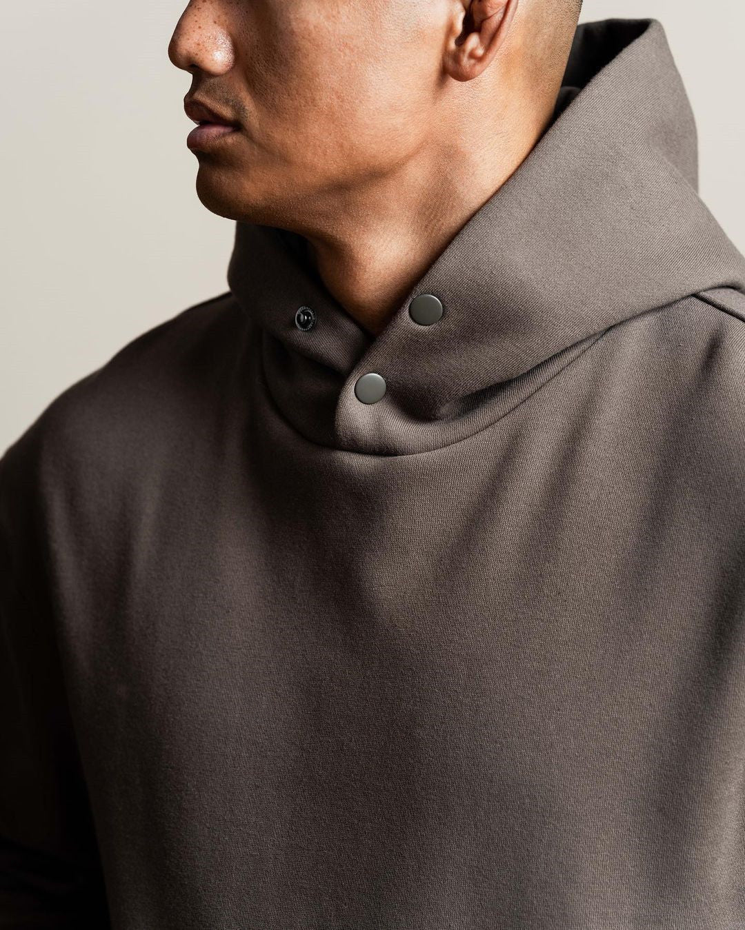 Men's Sports Loose Solid Color Plus Fleece Hooded Sweater - ARCHSHOPE