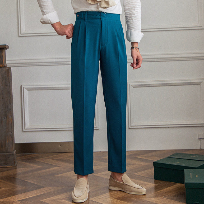 Retro Designer Niche Trendy Suit Pants