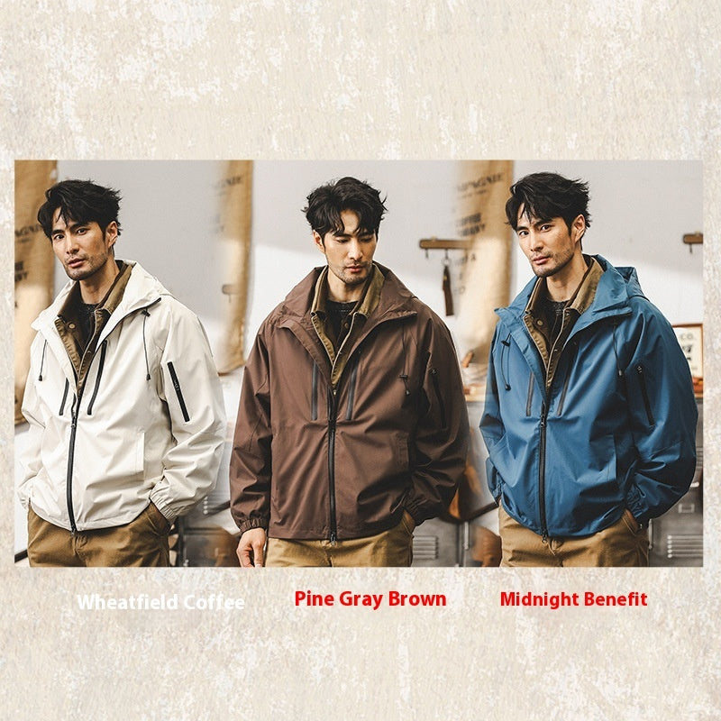 American Retro Outdoor Outdoor Jacket Coat Men - ARCHSHOPE