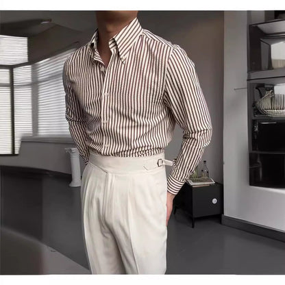 Chemise de la série Spring Seersucker pour homme