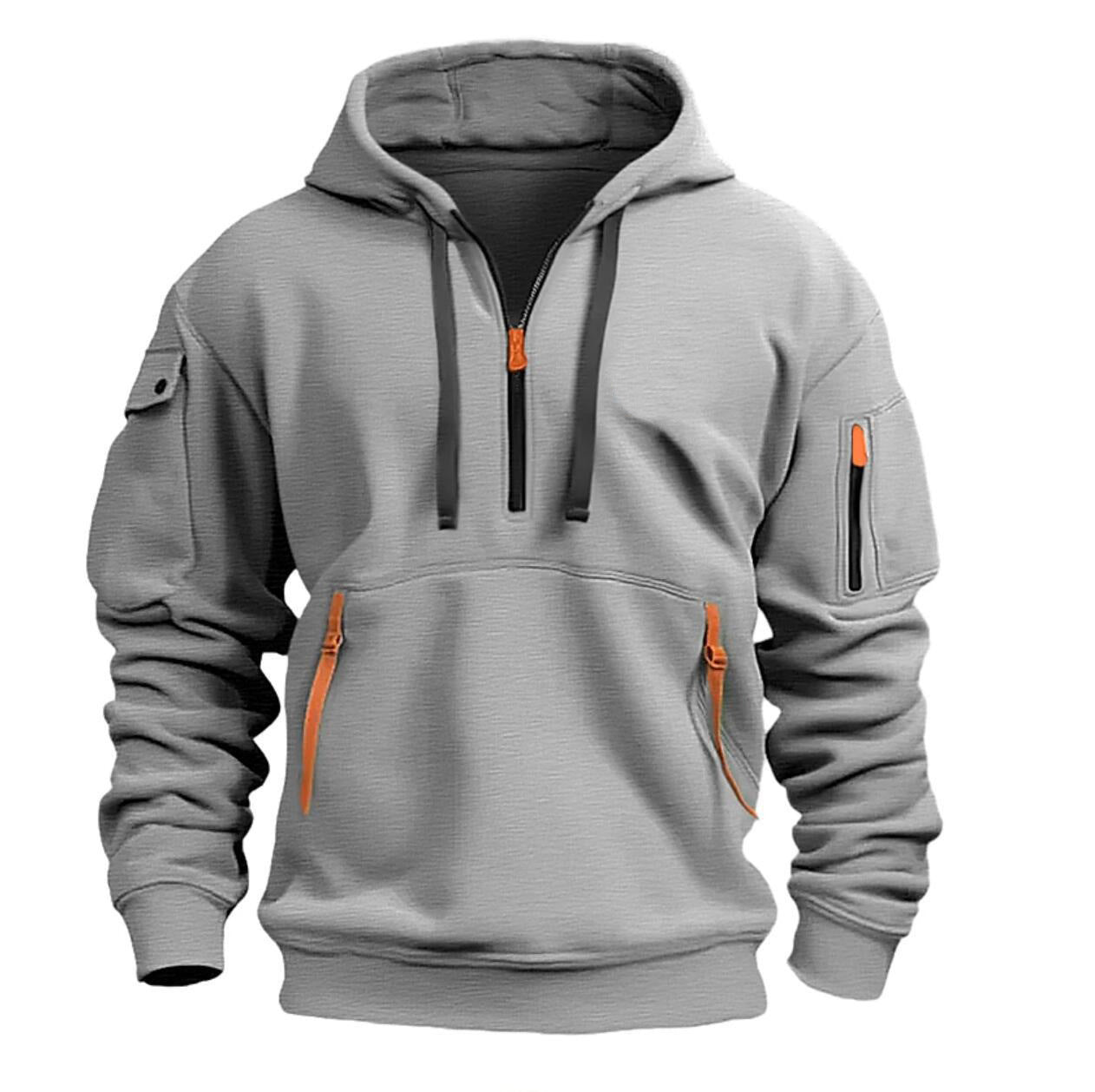 Dropped Shoulder Hooded Sweatshirt Men's Women's Plus Size Loose Pullover Fashion Sweatshirt - ARCHSHOPE