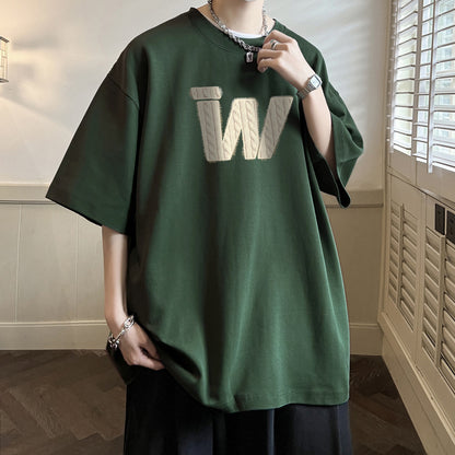 American Retro Cotton Heavy T-shirt Half Sleeve - ARCHSHOPE