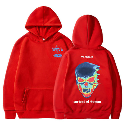 Skeleton Thermal Imaging Graphic Print Hoodie Men Women - ARCHSHOPE