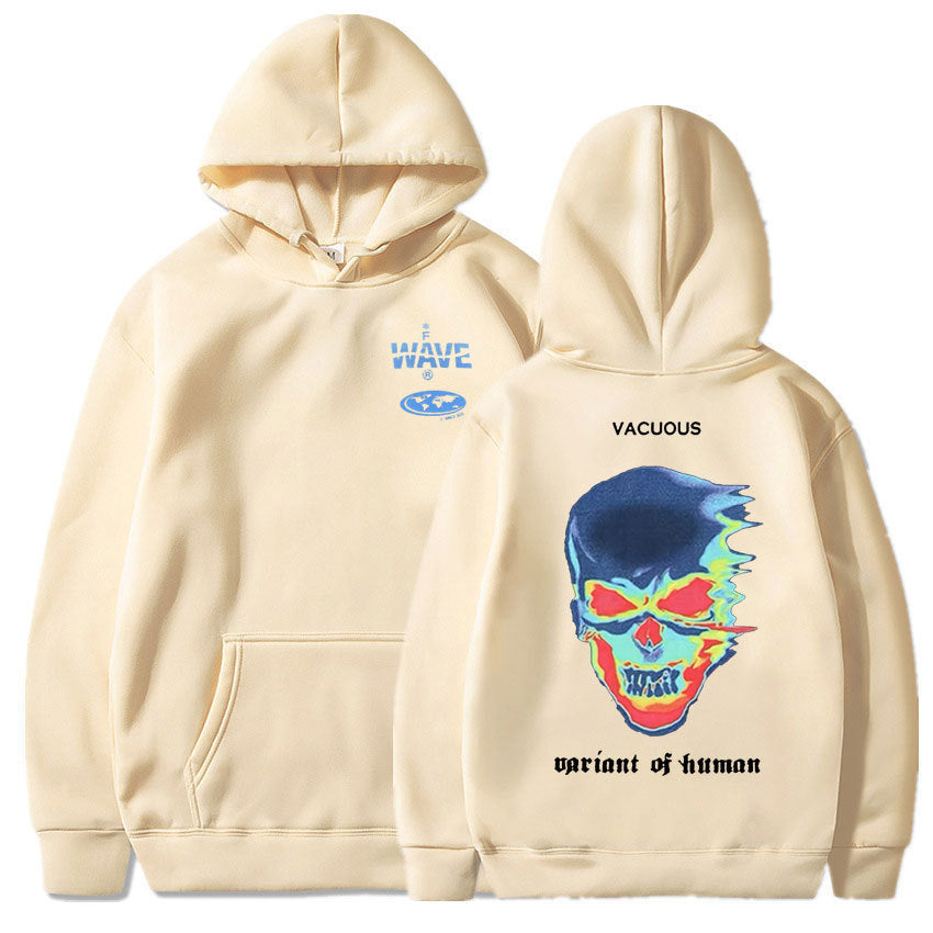 Skeleton Thermal Imaging Graphic Print Hoodie Men Women - ARCHSHOPE