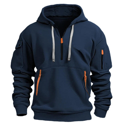 Dropped Shoulder Hooded Sweatshirt Men's Women's Plus Size Loose Pullover Fashion Sweatshirt - ARCHSHOPE
