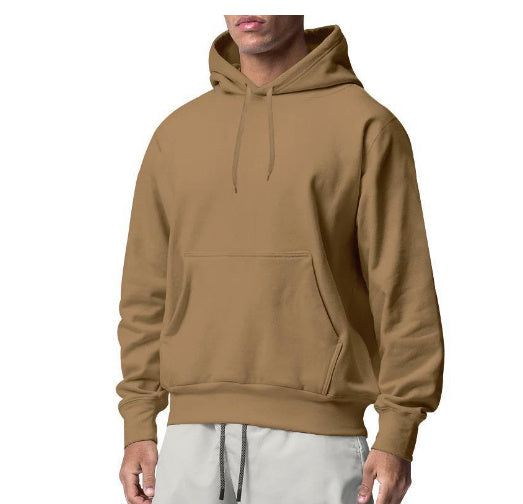 Solid Color Pullover Sweatshirt Spring Fashion Fleece Unisex Hoodie - ARCHSHOPE