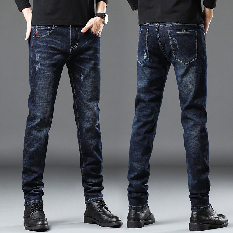 Leggings amples pour hommes, élastiques, décontractés, en peluche