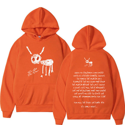 Rapper Drake For All The Dogs Letter Hoodie - ARCHSHOPE